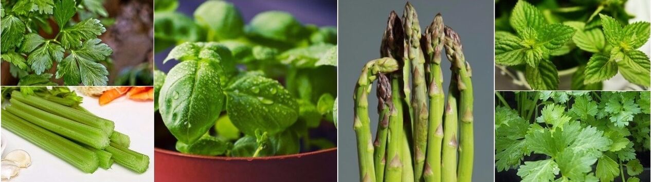 Des verts qui aident à augmenter la puissance chez les hommes